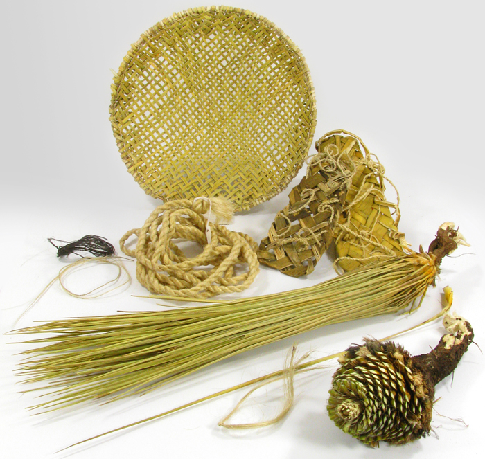 Education Outreach materials - Yucca and woven items